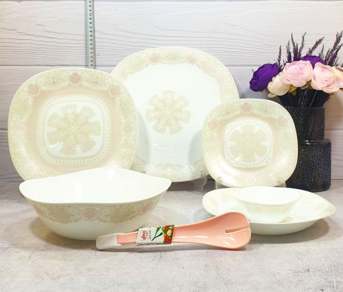 سرویس 26 پارچه هارمونیکا کرم